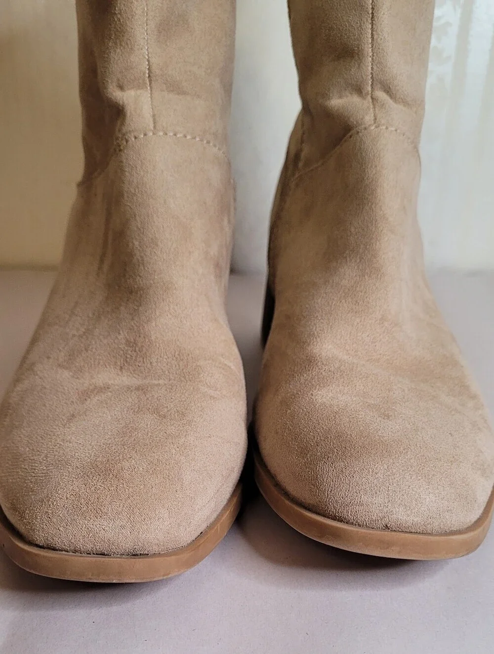 Universal Thread Ashley Tan Ankle Boots Size 10